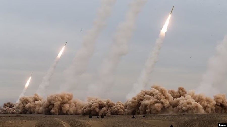 Một vụ thử tên lửa đạn đạo của Iran hồi cuối năm 2021