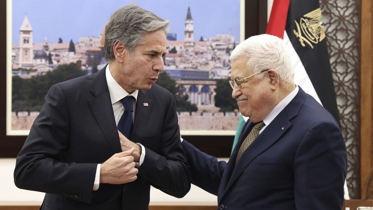 Gặp Tổng thống Palestine, Ngoại trưởng Mỹ khẳng định phản đối một việc