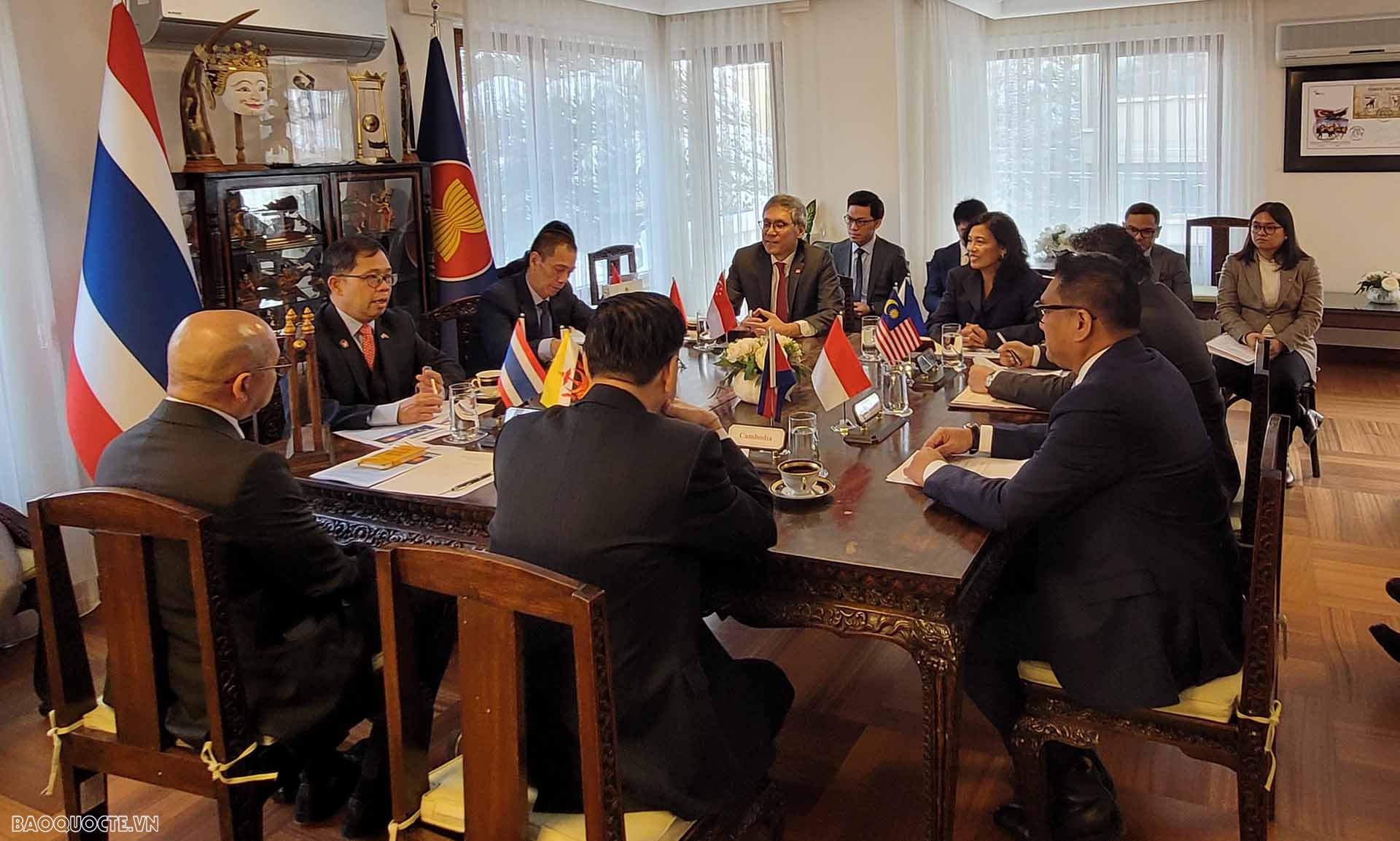 Đại sứ Đỗ Sơn Hải đã chủ trì cuộc họp đầu tiên của AAC trong nhiệm kỳ