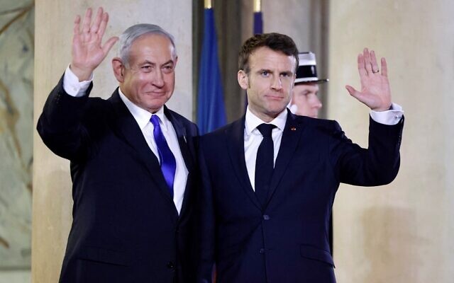 Thủ tướng Israel thăm Pháp: