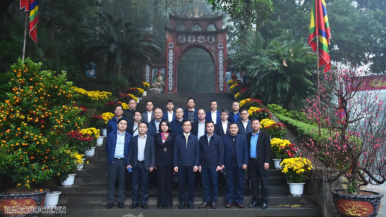 Đoàn Trưởng Cơ quan đại diện Việt Nam ở nước ngoài bổ nhiệm năm 2022 thăm, làm việc tại tỉnh Phú Thọ