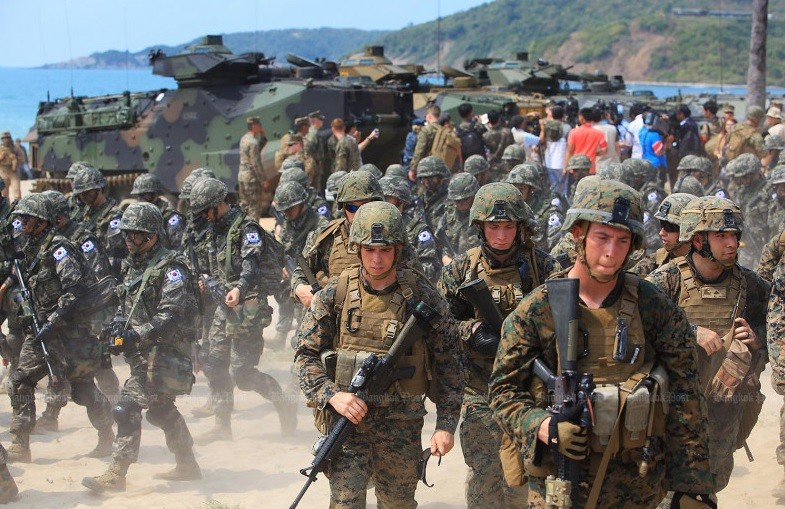 Hàng nghìn quân nhân sắp có mặt tại Thái Lan tham gia tập trận Hổ mang vàng 2023. (Nguồn: Bangkok Post)