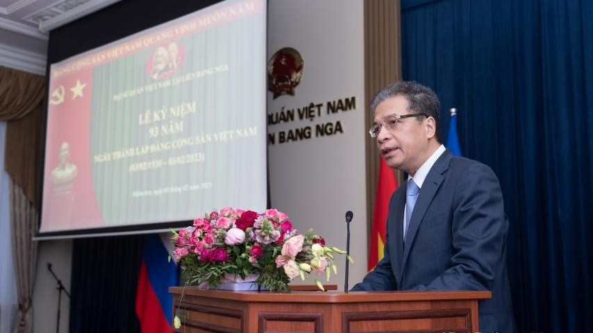 Kỷ niệm 93 năm Ngày thành lập Đảng Cộng sản Việt Nam tại Nga
