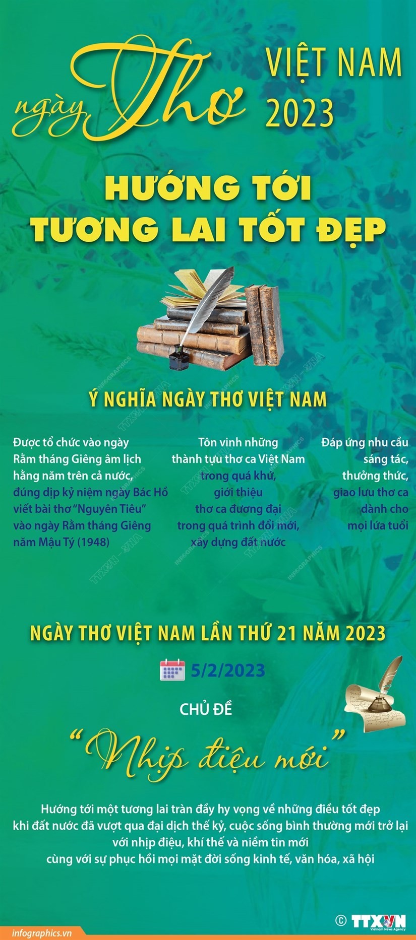 Ngày Thơ Việt Nam 2023 trở lại sau 3 năm gián đoạn vì Covid-19