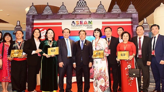 Du lịch Việt Nam chiến thắng nhiều hạng mục tại Giải thưởng Du lịch ASEAN 2023