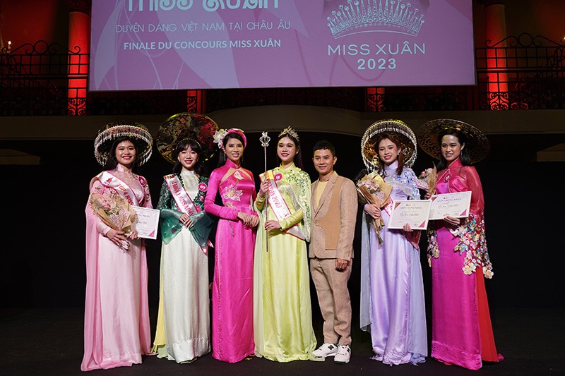 Du học sinh Pháp Lê Vũ Thục Anh đăng quang Miss Xuân 2023 tại Châu Âu