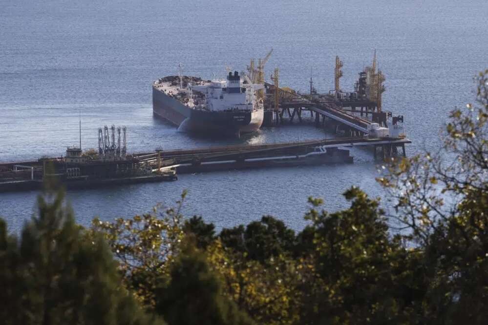 Một tàu chở dầu ở Novorossiysk, Nga, vào tháng 10/2022. (Nguồn: New York Times)