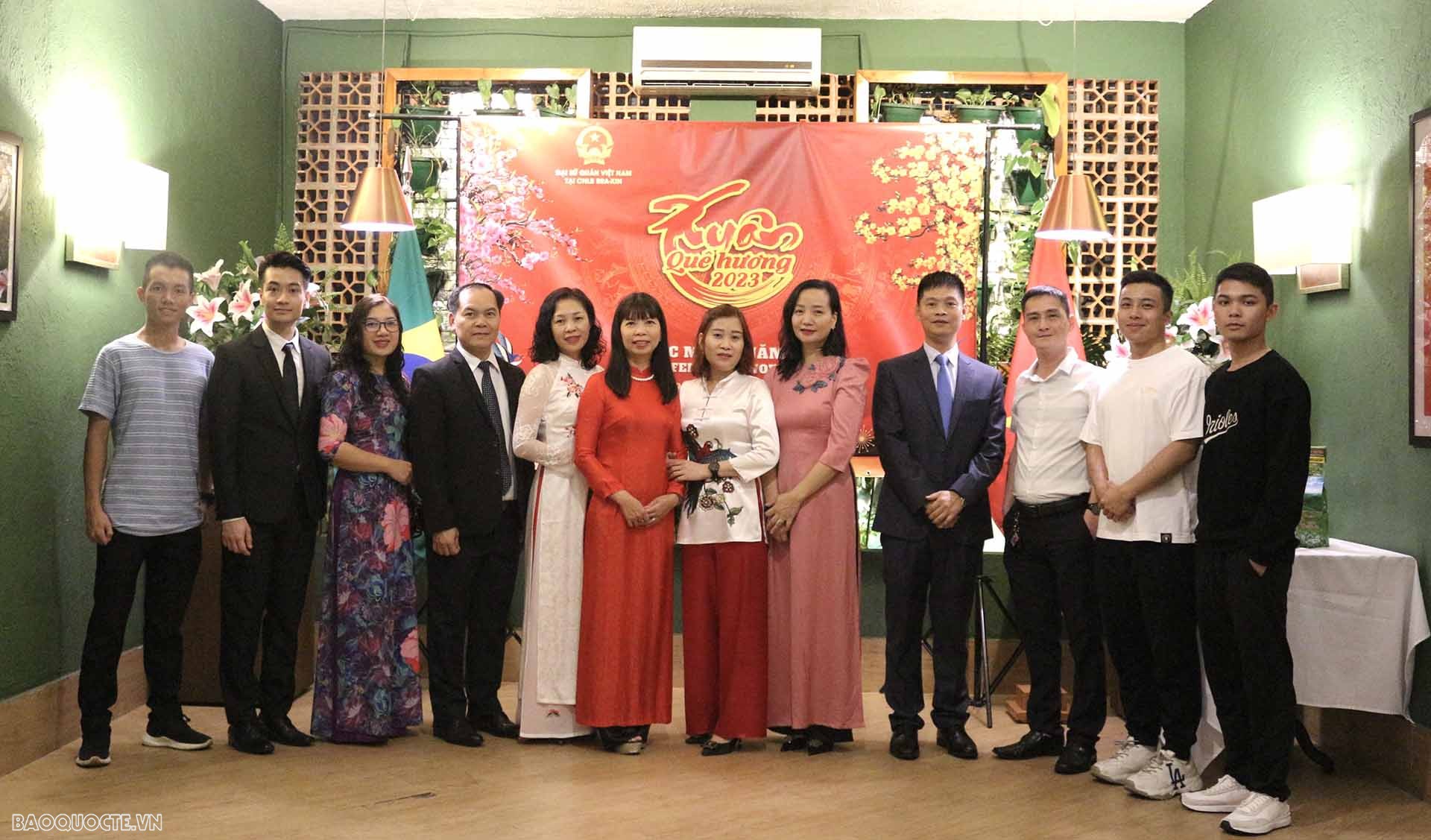 Đại sứ quán Việt Nam tại Brazil tổ chức gặp mặt cộng đồng đầu năm Xuân Quê hương 2023