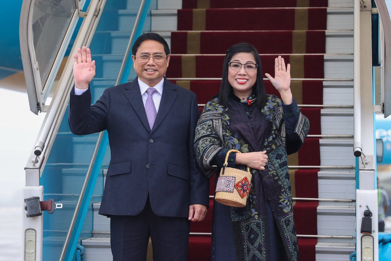 Hôm nay (8/2), Thủ tướng Phạm Minh Chính và Phu nhân lên đường thăm chính thức Singapore và Brunei