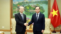 Phó Thủ tướng Chính phủ Trần Lưu Quang tiếp Đại sứ Trung Quốc tại Việt Nam