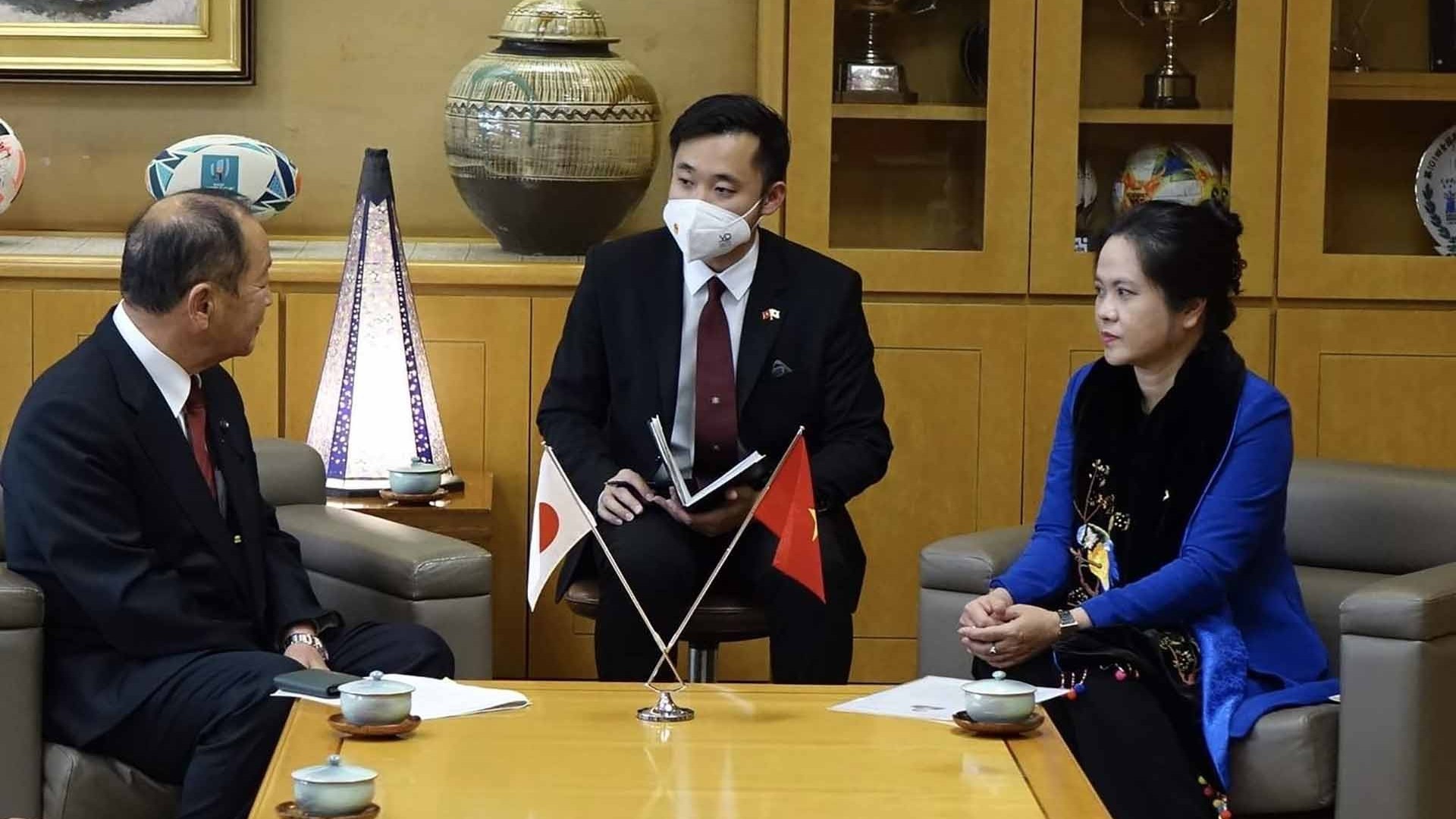Thúc đẩy quan hệ hợp tác giữa tỉnh Oita, Nhật Bản và tỉnh Quảng Ngãi