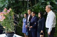 Singapore đặt tên loài hoa lan mang tên Thủ tướng Phạm Minh Chính và phu nhân