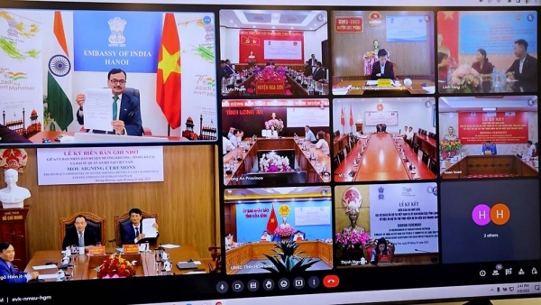 MOU signed for Quick Impact Projects in 9 provinces in Vietnam