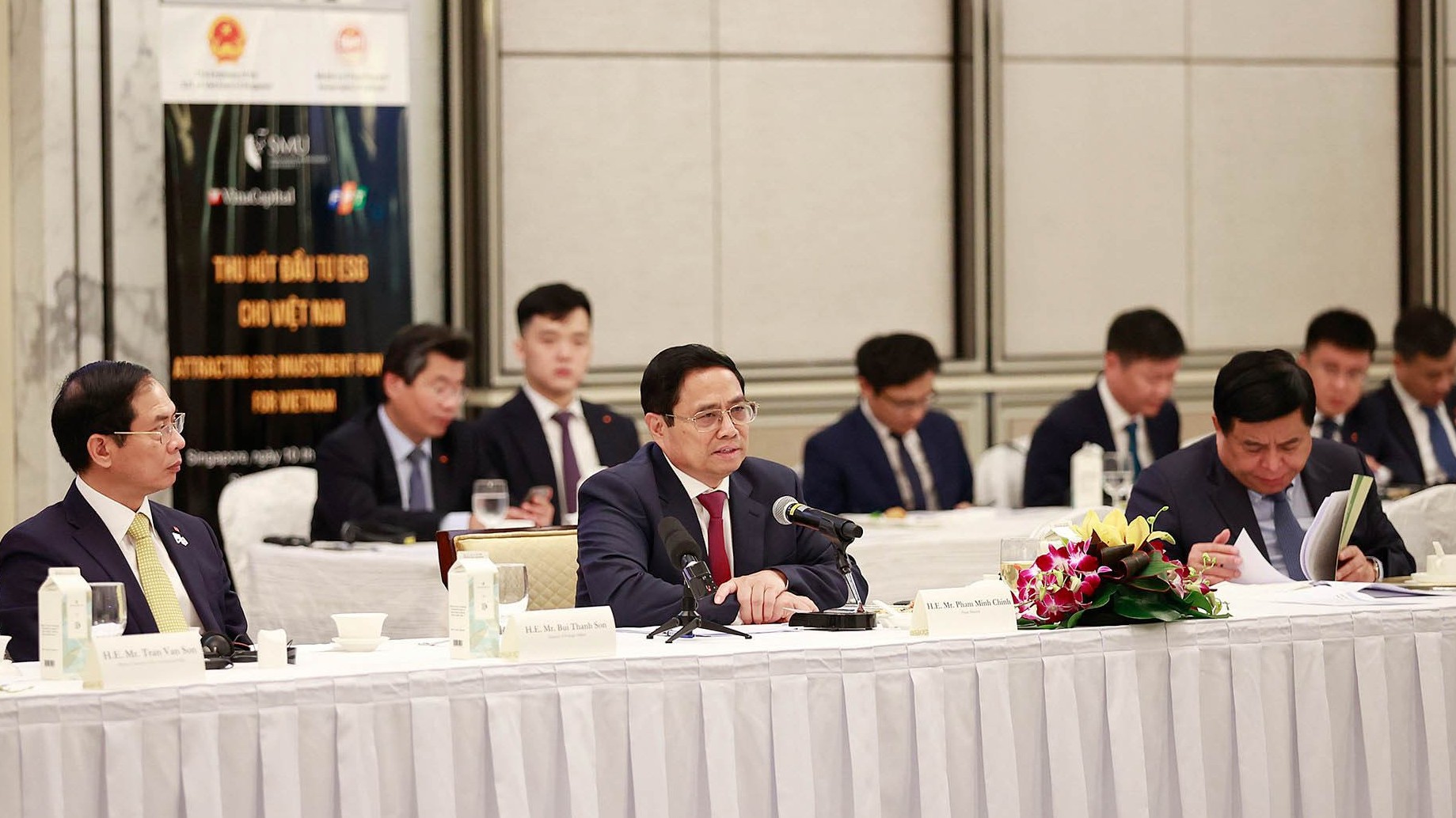 Bốn lĩnh vực Thủ tướng mong muốn các Quỹ đầu tư chính lớn của Singapore hỗ trợ Việt Nam