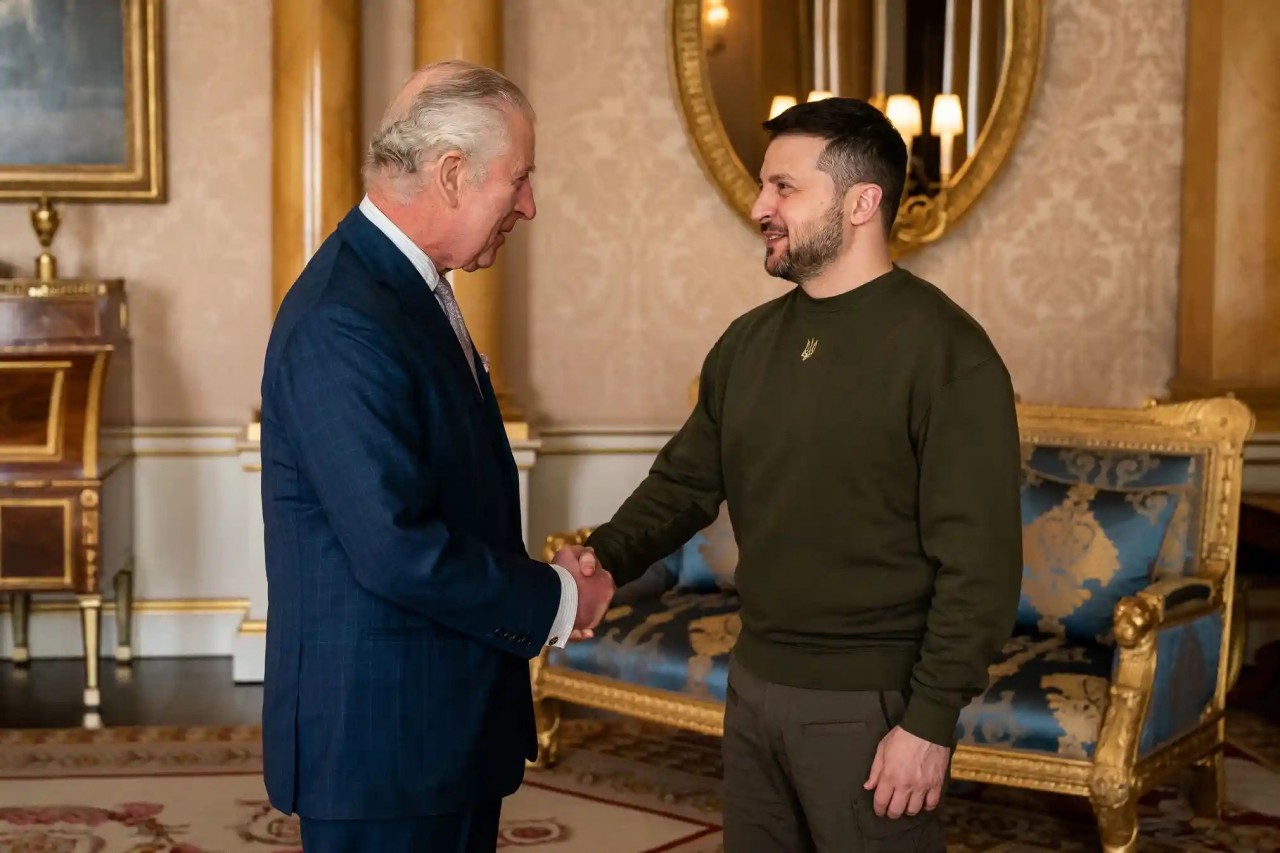 Chuyến thăm Anh bất ngờ của Tổng thống Ukraine Zelenskiy
