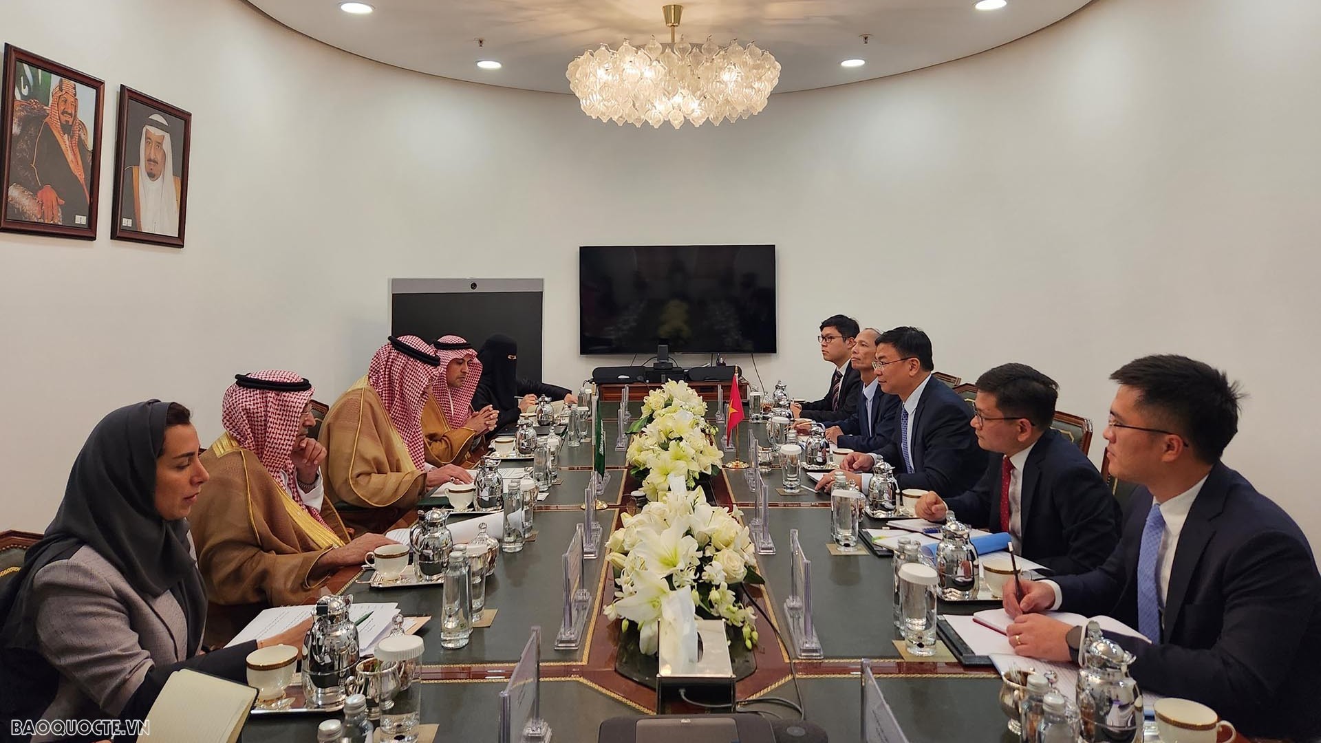 Thứ trưởng Ngoại giao Phạm Quang Hiệu thăm và họp Tham vấn chính trị với Bộ Ngoại giao Saudi Arabia