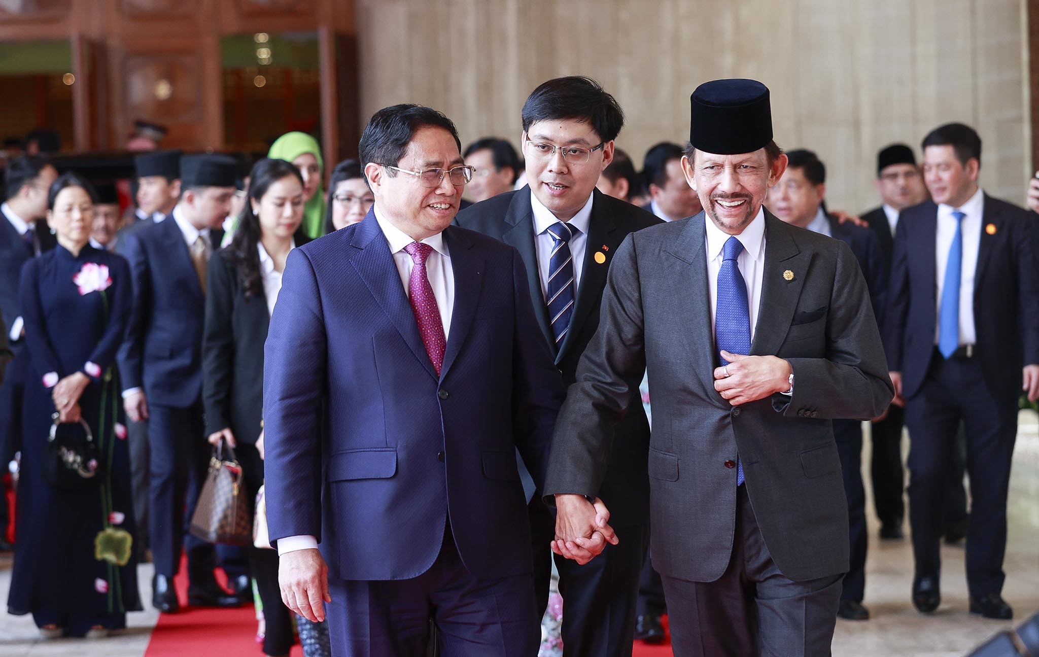 Prime Minister holds talks with Sultan of Brunei Hassanal Bolkiah