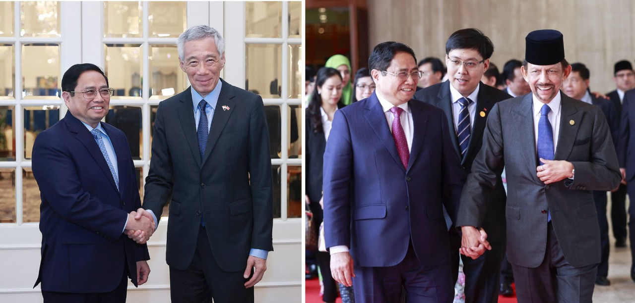 Thủ tướng Chính phủ và Phu nhân kết thúc chuyến thăm chính thức Singapore và Brunei Thủ tướng và Phu nhân thăm Singapore và Brunei: Chuyến đi góp phần đưa quan hệ lên tầm cao mới