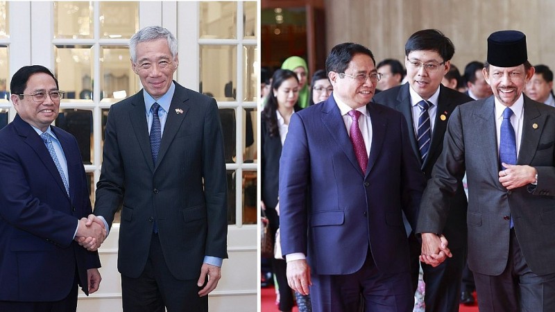Đối ngoại trong tuần: Thủ tướng thăm Singapore, Brunei;