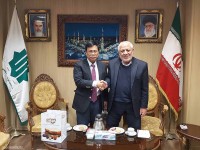 Đại sứ Lương Quốc Huy làm việc với Tổng thư ký Đảng Liên minh Hồi giáo Iran
