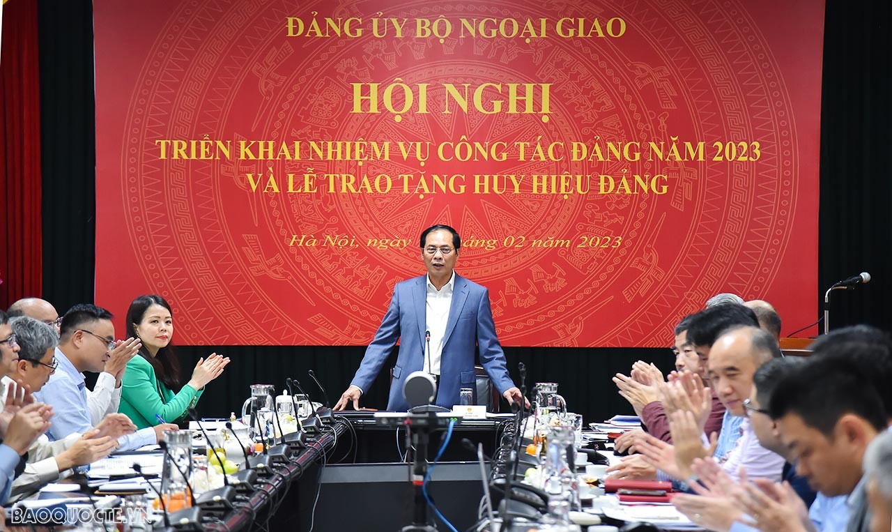 dang uy bo ngoai giao to chuc hoi nghi trien khai cong tac dang nam 2023