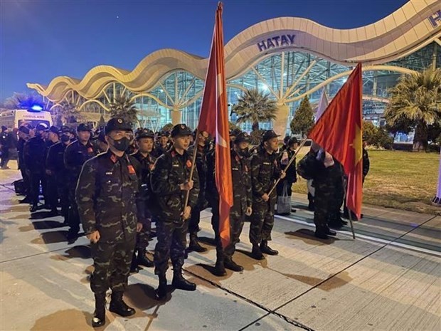 Vietnam People’s Army soldiers join search, rescue efforts in Turkey's Hatay province