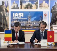 Thành phố Huế và thành phố Iasi, Romania ký thoả thuận hữu nghị và hợp tác