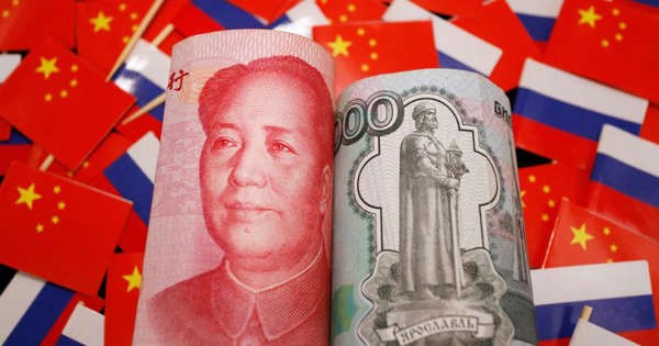 Đồng NDT của Trung Quốc trở thành đồng tiền được giao dịch nhiều nhất ở Nga