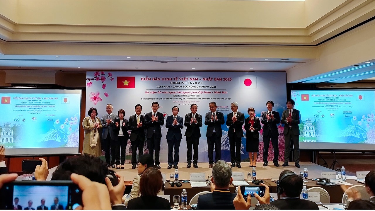 Diễn đàn kinh tế Việt Nam-Nhật Bản 2023: Nâng tầm đối tác chiến lược trên nền tảng số