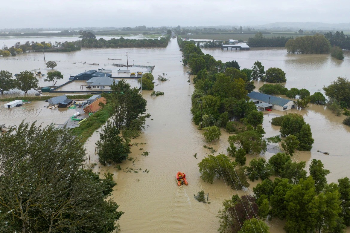 New Zealand chật vật khắc phục hậu quả sau bão Gabrielle