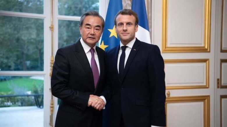 Ông Vương Nghị thăm Paris, khẳng định Trung Quốc luôn coi Pháp là đối tác hợp tác ưu tiên