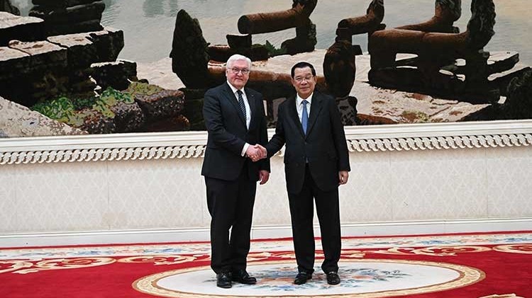 Kết thúc chuyến công du lịch sử tới Campuchia, Tổng thống Đức thăm Malaysia