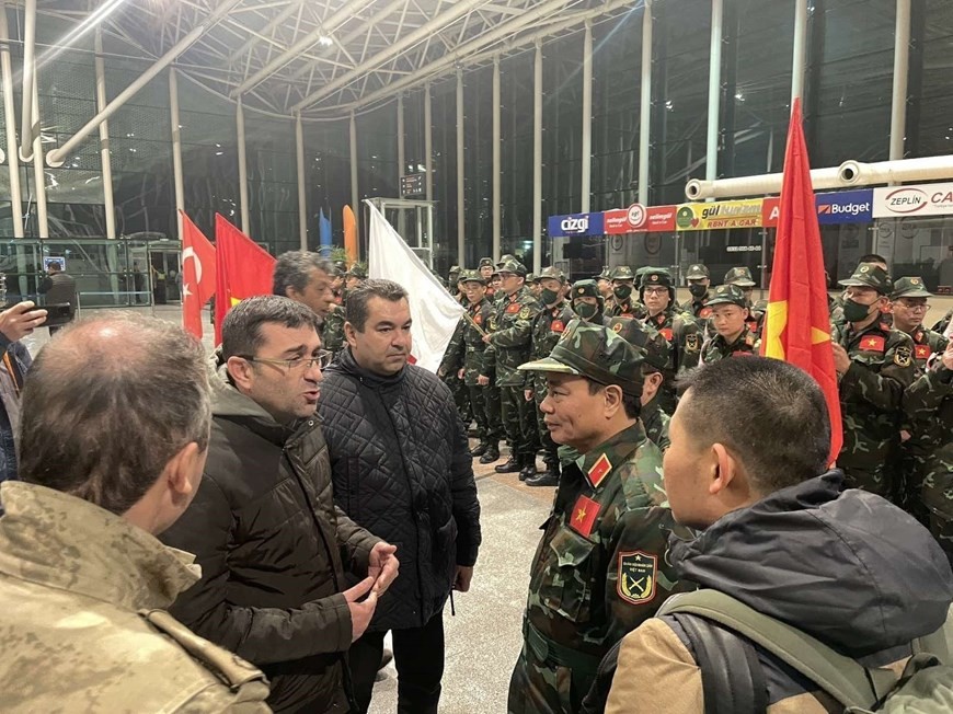 Vietnam joins search, rescue efforts in Turkey Vietnam joins search, rescue efforts in Turkey