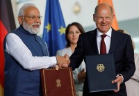 Thủ tướng Đức thăm Ấn Độ: Kết tình thân trong toan tính chiến lược
