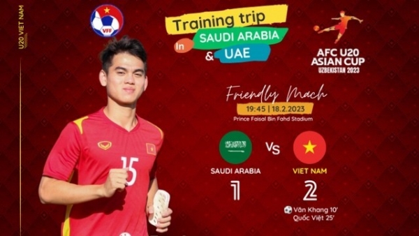 U20 Việt Nam giành chiến thắng trước đương kim vô địch U20 châu Á