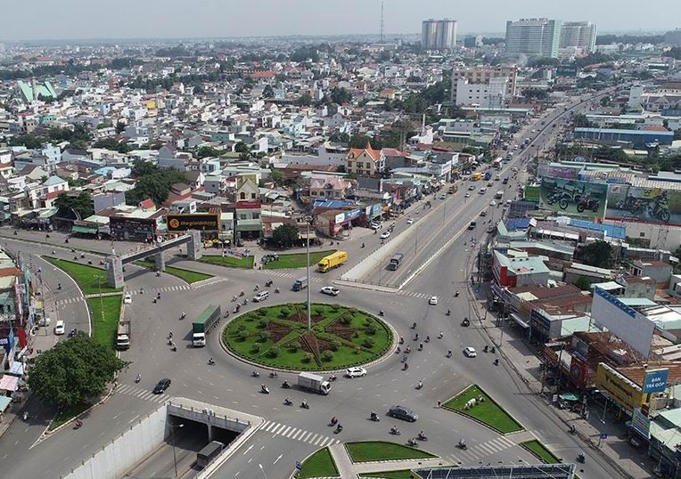 An overview of Bien Hoa city, Dong Nai province. (Photo: VGP)