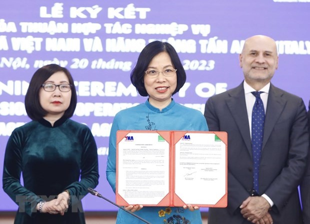 VNA, ANSA contribute to Vietnam-Italy relations through information bridge