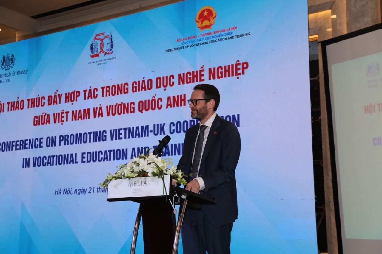 Thúc đẩy hợp tác trong giáo dục nghề nghiệp Việt Nam và Vương quốc Anh