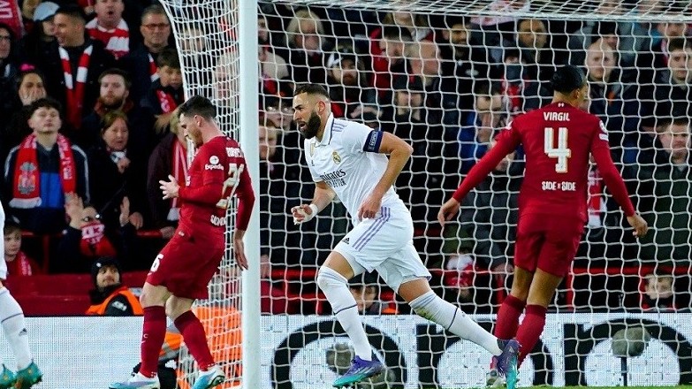 Champions League: Real Madrid ngược dòng không tưởng, dội 'gáo nước lạnh' vào Liverpool