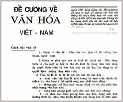 Đề cương văn hóa Việt Nam 1943: