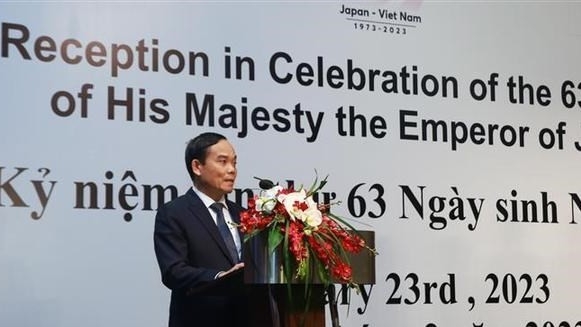 Deputy PM attends ceremony celebrating Japanese Emperor's birthday