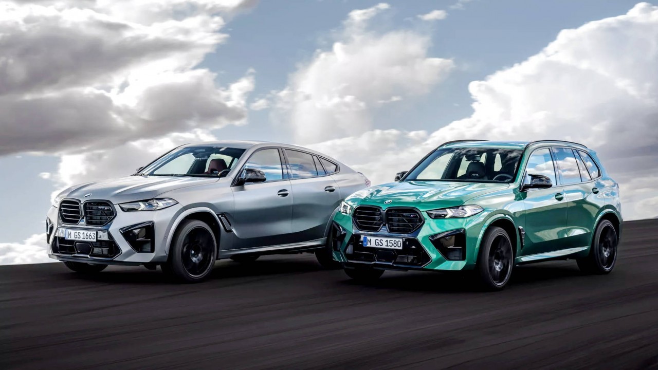 Cận cảnh chi tiết xe BMW X5M 2024 và X6M 2024