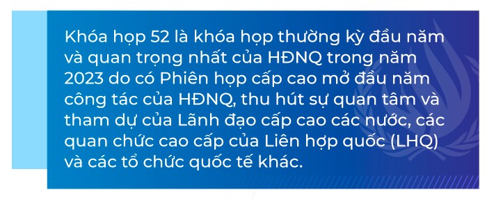 Phó Thủ tướng Trần Lưu Quang tham dự Khóa họp 52 HĐNQ:  Một Việt Nam tích cực với “sứ mệnh” vì quyền con người