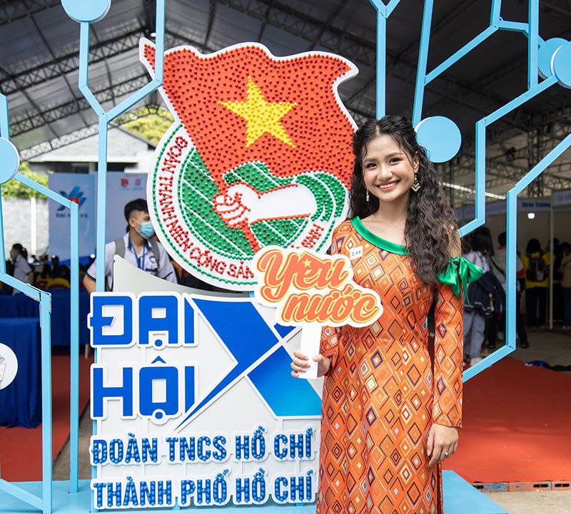 Hoa hậu Nguyễn Thanh Hà tham gia nhiều hoạt động lan tỏa thông điệp tích cực cho người trẻ.