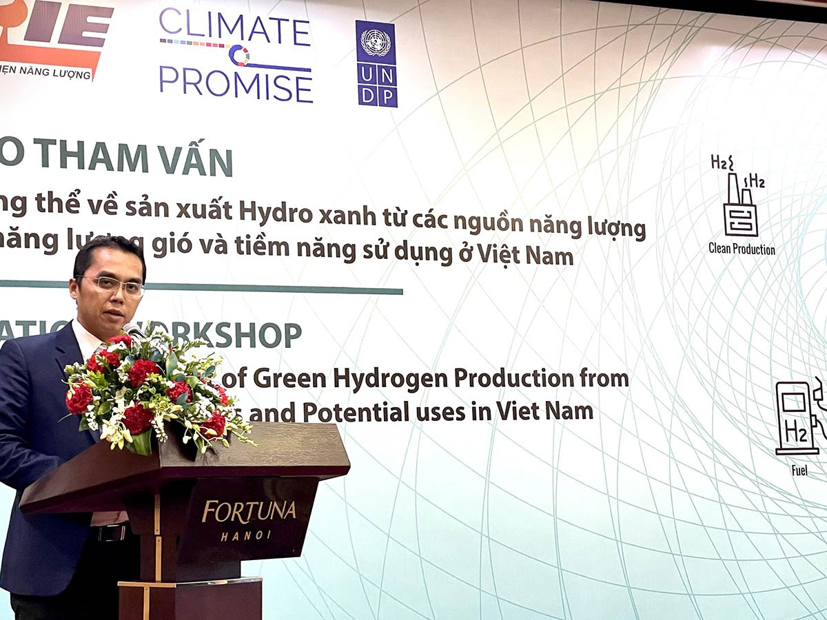 Thúc đẩy sản xuất hydro xanh từ các nguồn năng lượng mặt trời và năng lượng gió và tiềm năng sử dụng tại Việt Nam