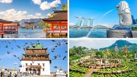 Trắc nghiệm du lịch châu Á: Bạn biết được bao nhiêu địa danh ở châu Á?