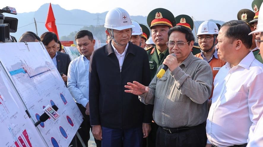 Thủ tướng Phạm Minh Chính: Thi công mở rộng công trình thủy điện Hòa Bình phải với trách nhiệm cao nhất để tri ân những người đi trước