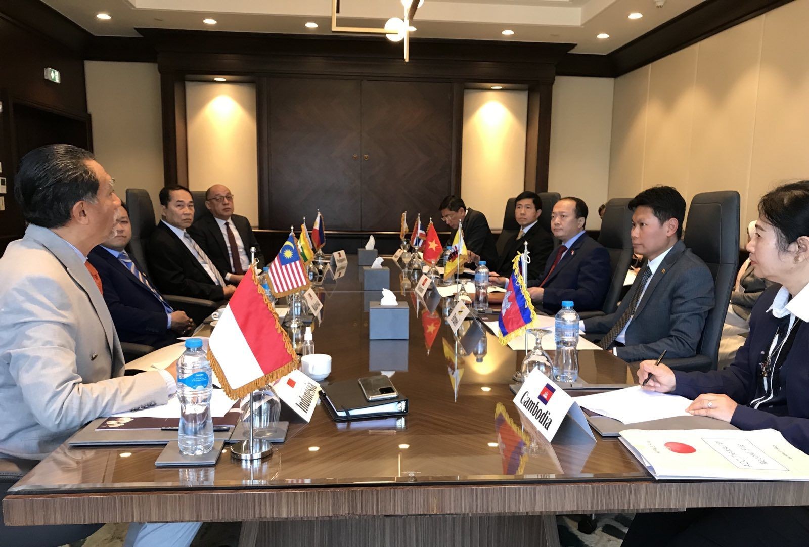 Việt Nam bàn giao chức Chủ tịch Ủy ban ASEAN tại Cairo cho Brunei