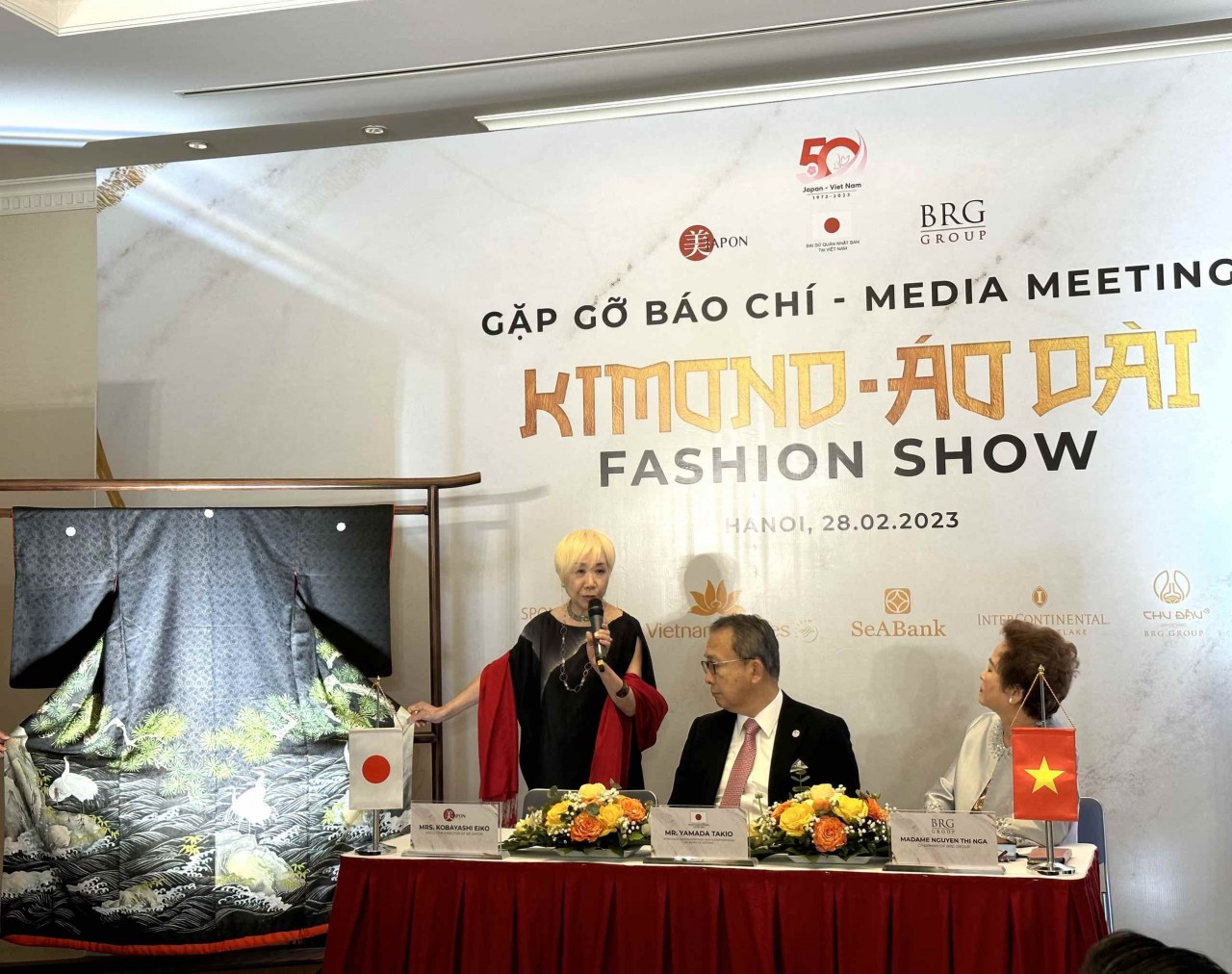 Chương trình Kimono – Áo dài Fashion show: Khám phá nét tương đồng, cảm nhận tiềm năng phát triển