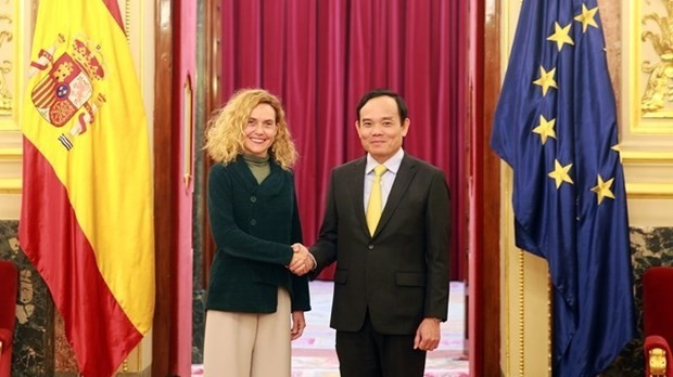 Deputy PM meets President of Congress of Deputies of Spain